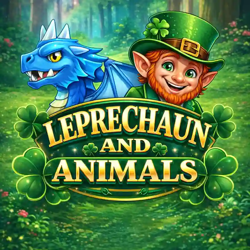 Leprechaun and Animals Slot Game Interface